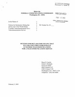 FCC Response Pulver Declaratory Ruling